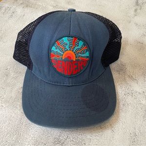 Sendero Del Sol Navy Blue Hat Snapback
